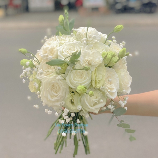 Hoa cưới cầm tay hiện đại - CD05