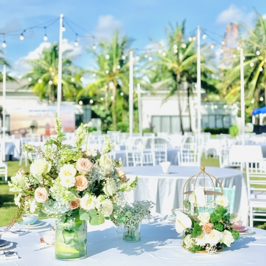 Tiệc trà Sheraton - Khu nghỉ dưỡng Vinpearsland