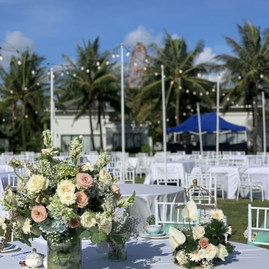 Tiệc trà Sheraton - Khu nghỉ dưỡng Vinpearsland