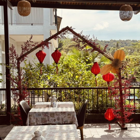  Trang trí tết tại Tom Hill Boutique Resort & Spa