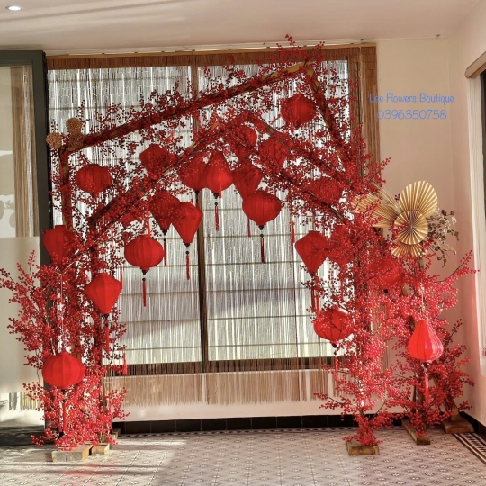  Trang trí tết tại Tom Hill Boutique Resort & Spa