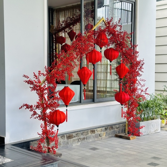  Trang trí tết tại Tom Hill Boutique Resort & Spa