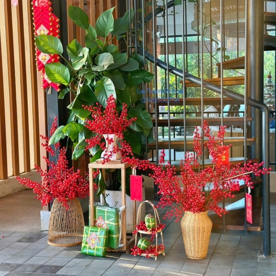  Trang trí tết tại Tom Hill Boutique Resort & Spa