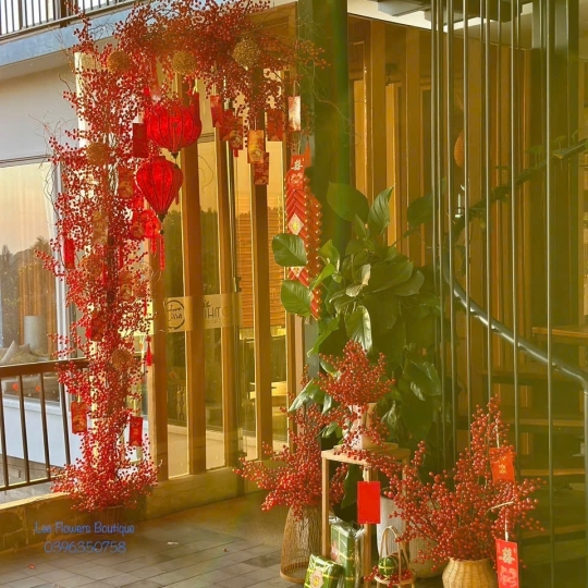 Trang trí tết tại Tom Hill Boutique Resort & Spa